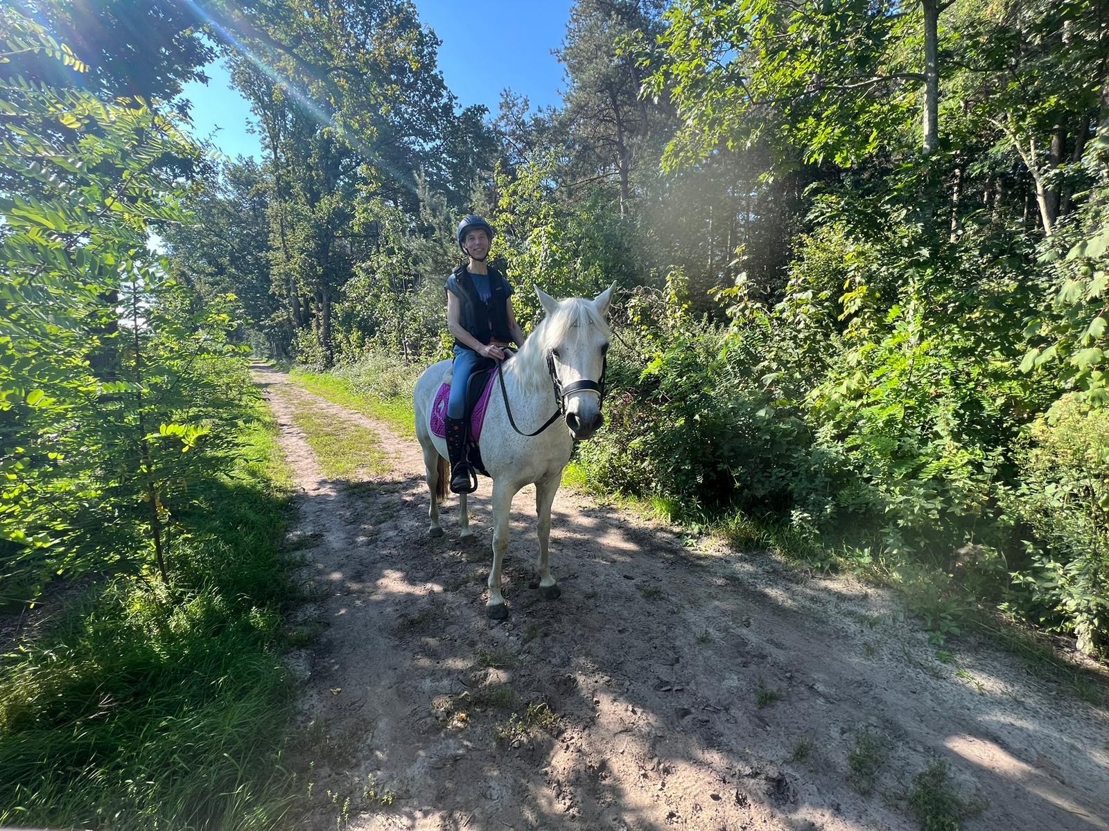 Buitenrit met Lily